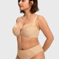 Braselle Anemone Unlined Plus Size Front Closure 3/4 Cup Underwire Back Support Bra Lace Trim for Sculpted Lift Womenswear