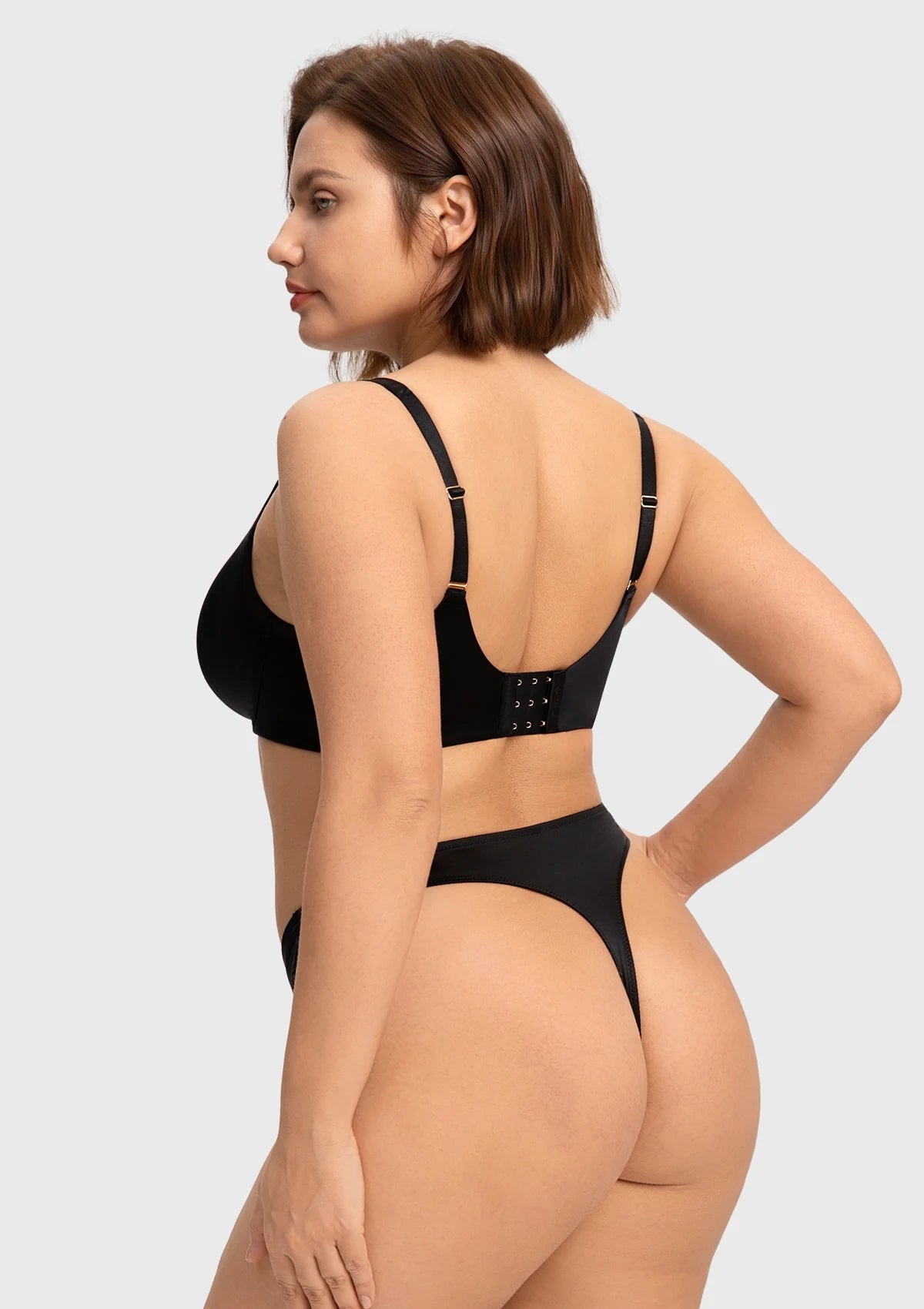 Braselle Cloud Satin Seamless Balconette T-Shirt Bra