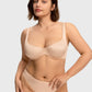 Braselle Cloud Satin Seamless Balconette T-Shirt Bra