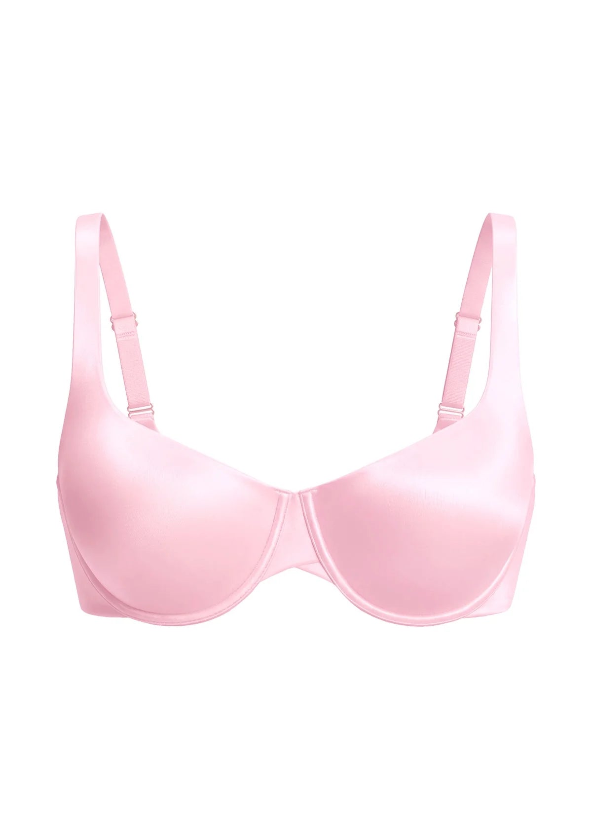 Braselle Cloud Satin Seamless Balconette T-Shirt Bra