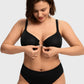 Braselle Comfort Underwire Front Closure Molded Cup Bra