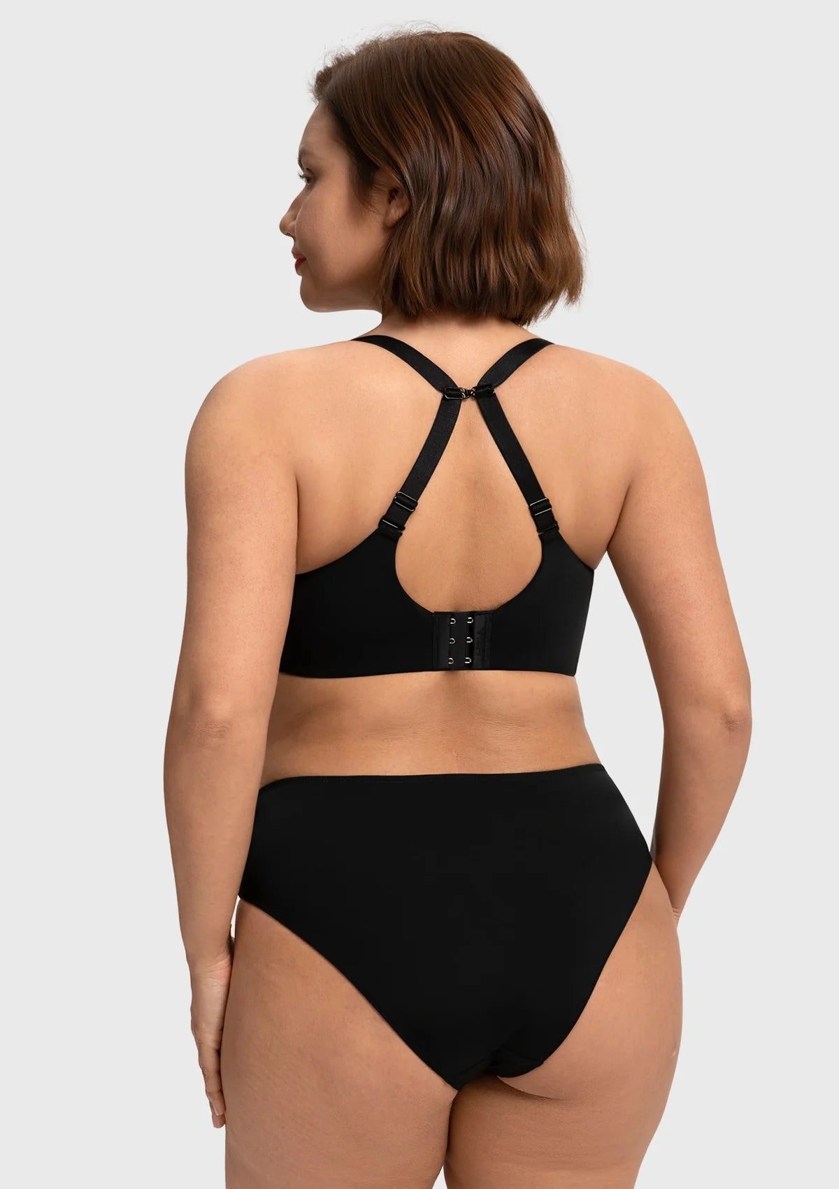 Braselle Comfort Underwire Front Closure Molded Cup Bra