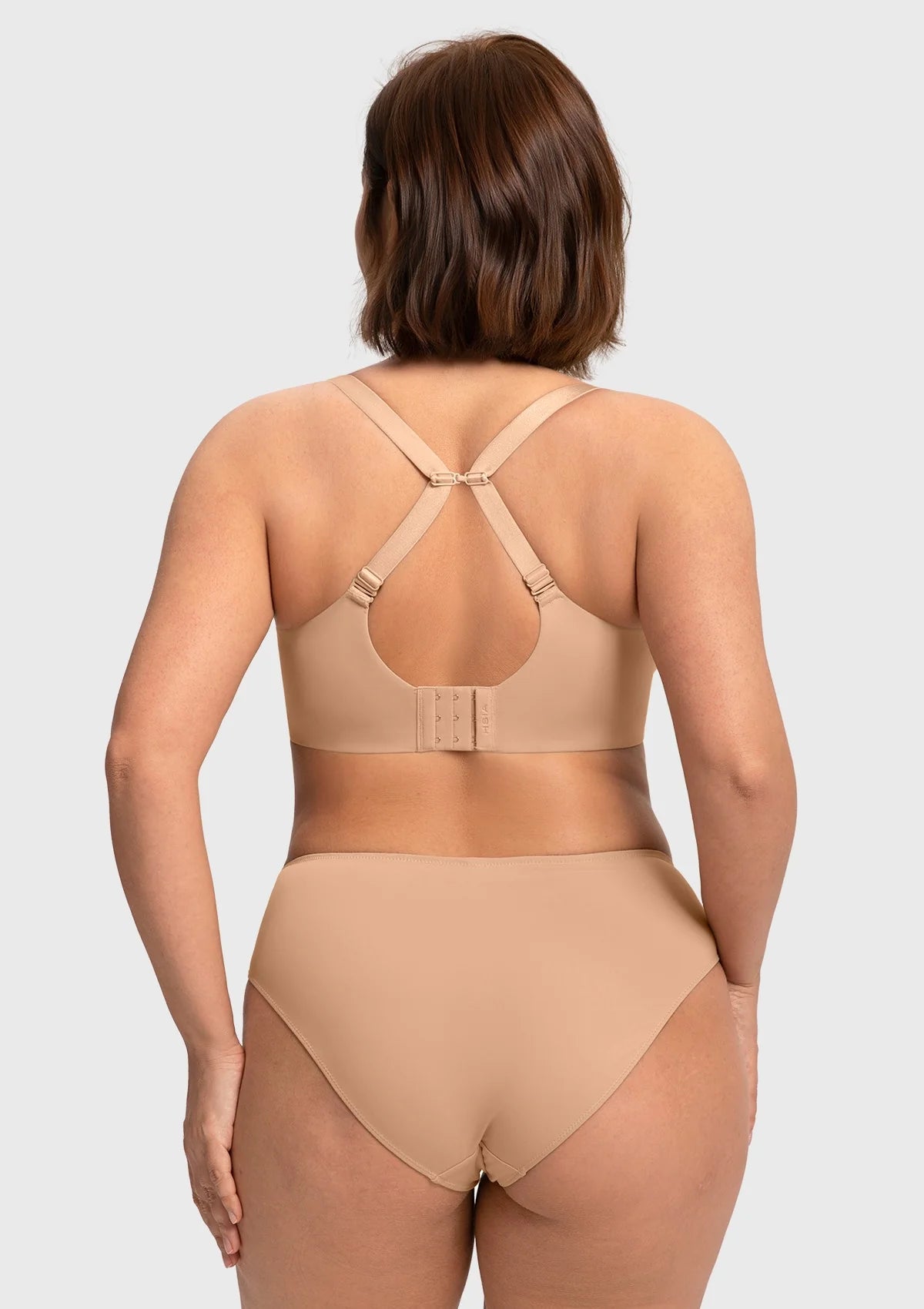Braselle Comfort Underwire Front Closure Molded Cup Bra