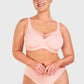 Braselle Cool Comfort Smoothing Full Coverage Unlined Underwire Minimizer Bra