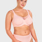 Braselle Cool Comfort Smoothing Full Coverage Unlined Underwire Minimizer Bra