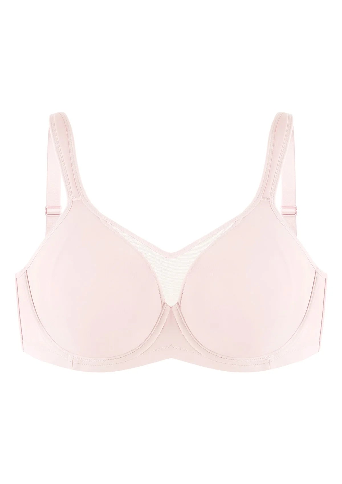 Braselle Cool Comfort Smoothing Full Coverage Unlined Underwire Minimizer Bra