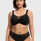 Braselle Dahlia Embroidered Lace Full Coverage Unlined Bra