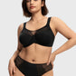 Braselle Dahlia Embroidered Lace Full Coverage Unlined Bra