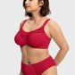 Braselle Dahlia Embroidered Lace Full Coverage Unlined Bra