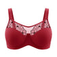 Braselle Dahlia Embroidered Lace Full Coverage Unlined Bra