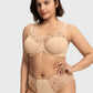 Braselle Dahlia Embroidered Lace Full Coverage Unlined Bra