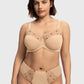 Braselle Dahlia Embroidered Lace Full Coverage Unlined Bra