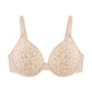 Braselle Leopard Wild Unlined Plus Size Breathable Soft Mesh Underwire Bra