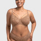 Braselle Pretty In Petals Red Unlined Strappy Lace Bra