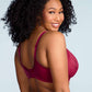 Braselle Pretty In Petals Red Unlined Strappy Lace Bra