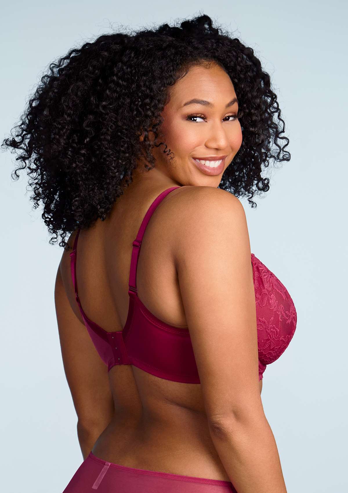 Braselle Pretty In Petals Red Unlined Strappy Lace Bra