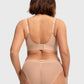 Braselle Serenata Flora Linear Lace Sheer Mesh Full Coverage Unlined Underwire Bra