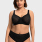 Braselle Skylark Breathable Lightweight Supportive Jacquard Mesh Wide Strap 3/4 Cup Comfort Bra