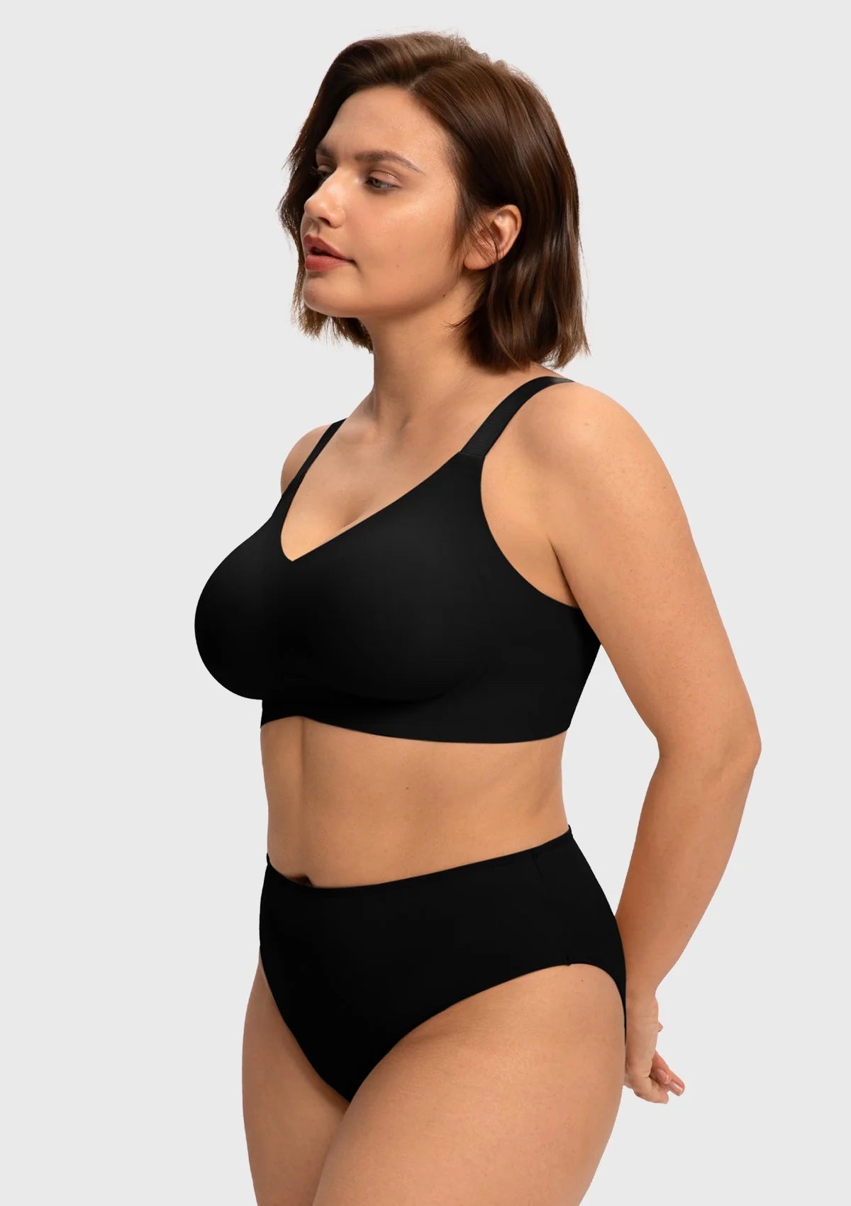 Braselle SoftTouch Breathable Wireless Soft Support Jelly Fit Full Coverage Bra