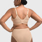 Braselle Willa Wave Plus Size Breathable Mesh Unlined Non-padded Full Coverage Underwire Bra