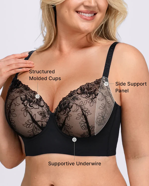 Braselle AirSlim Back Smoothing Lace Underwire Bra