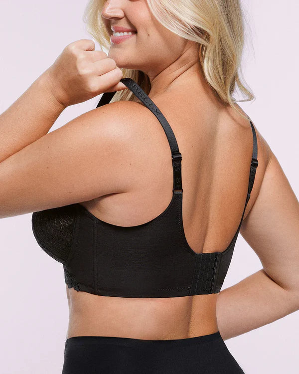 Braselle AirSlim Supportive Unlined Lace Underwired Bra