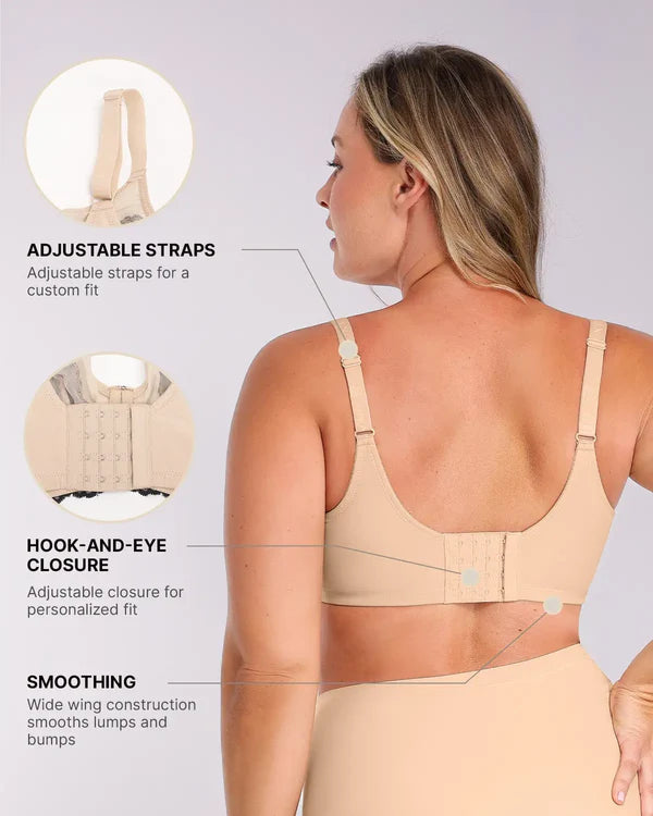 Braselle AirSlim Supportive Unlined Lace Underwired Bra