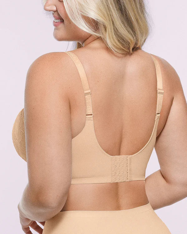 Braselle AirSlim Supportive Unlined Lace Underwired Bra